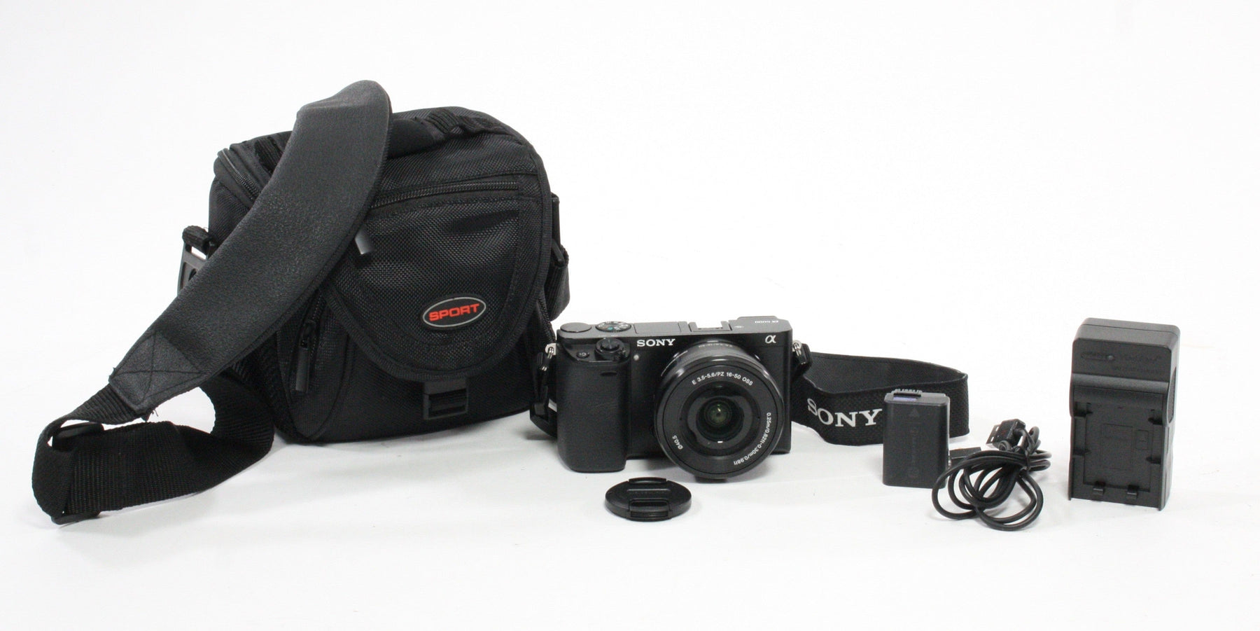 Sony a 6000 Mirrorless Digital Camera with 16-50mm f/3.5-5.6 Lens