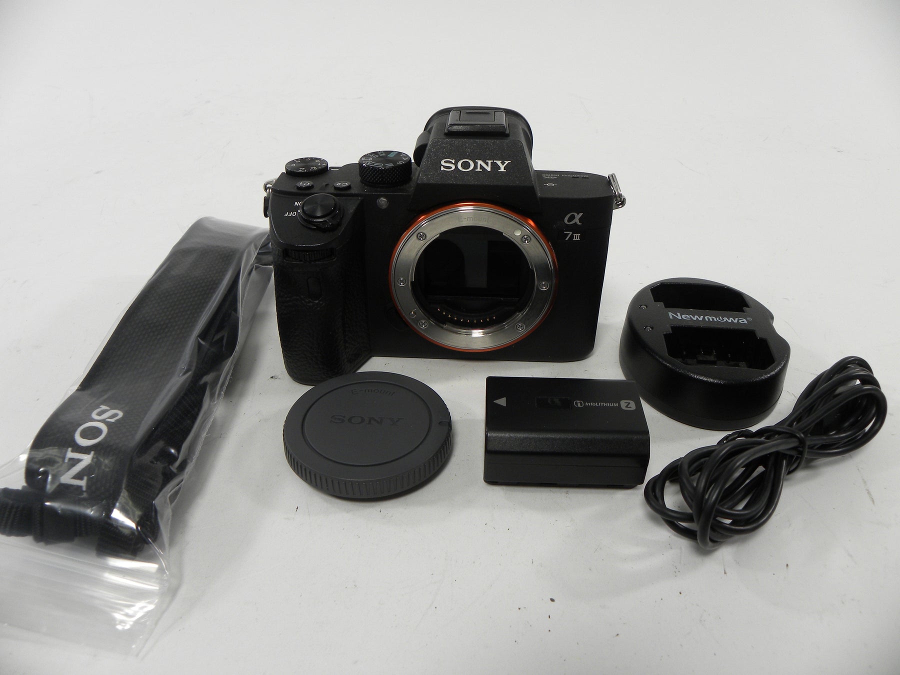 Sony a 7III 24.2mp Digital Mirrorless Camera Body Only Shutter Ct. 7,300