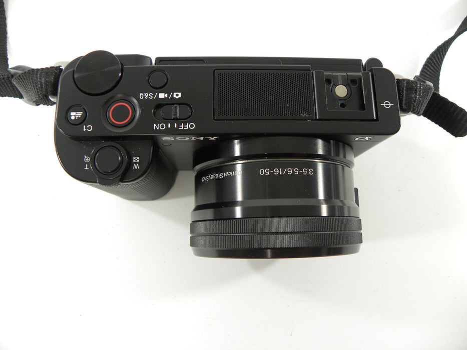 Sony a ZV-E10 25.0mp Digital Mirrorless w/E 16-50 PZ OSS Shutter Ct. 14,587