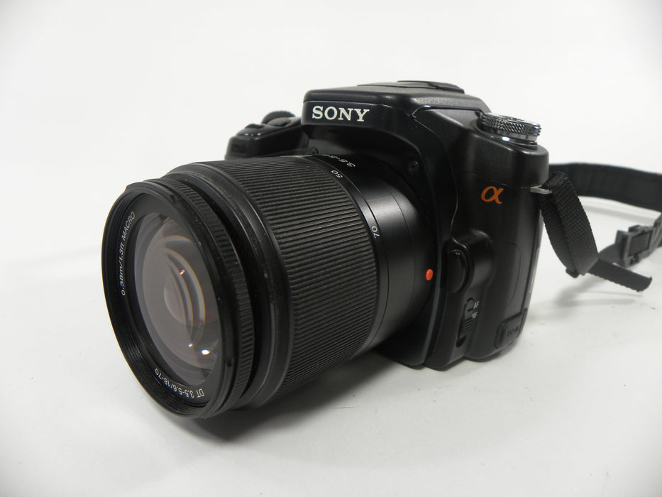 Sony a100 10.2mp Digital SLR w/DT 18-70mm f3.5-5.6