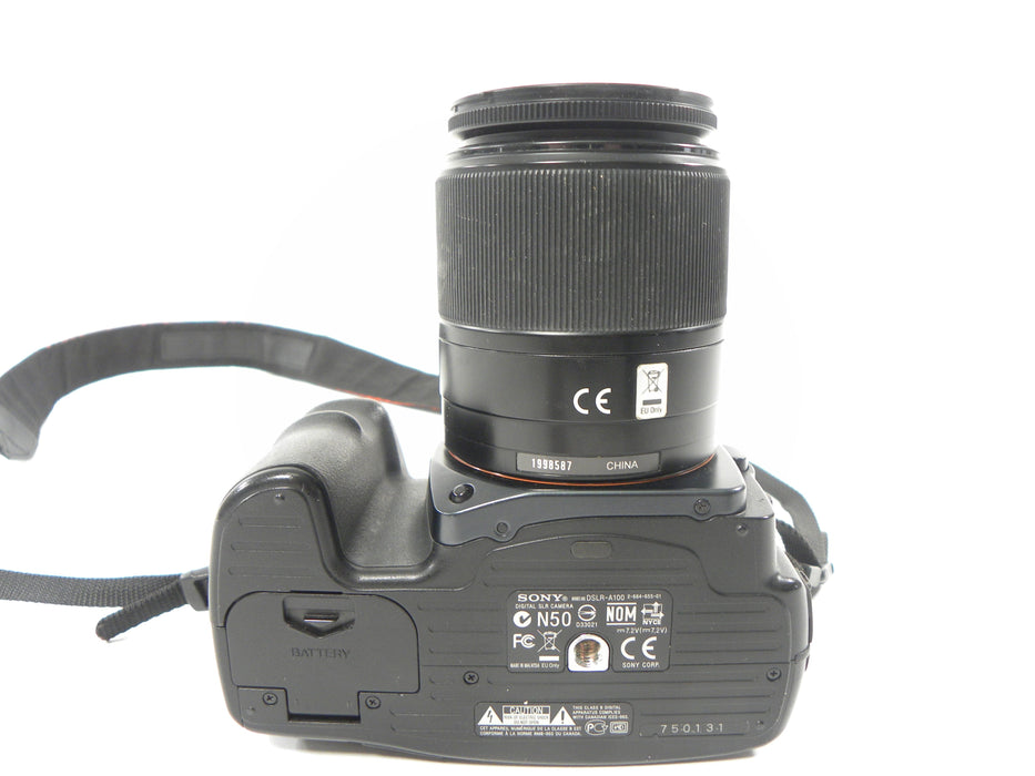 Sony a100 10.2mp Digital SLR w/DT 18-70mm f3.5-5.6