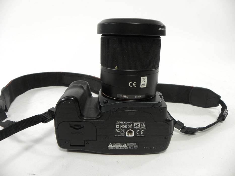Sony a100 10.2mp Digital SLR w/Sony DT Macro 18-70mm f3.5-5.6