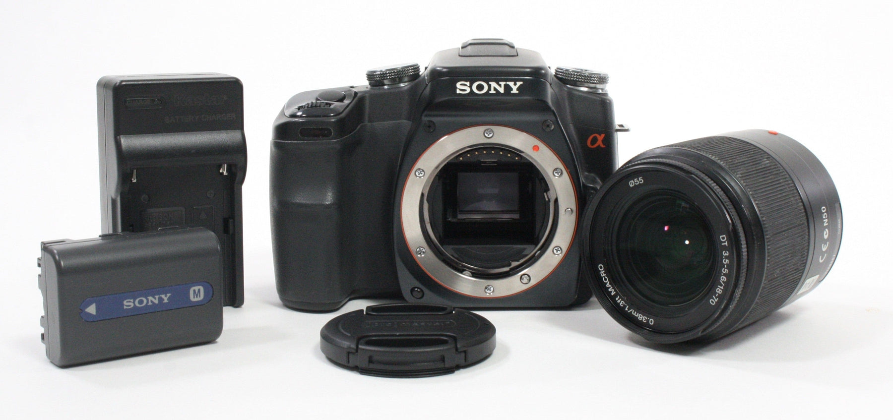 Sony a100 DSLR Camera with 18-70mm f/3.5-5.6 DT Lens