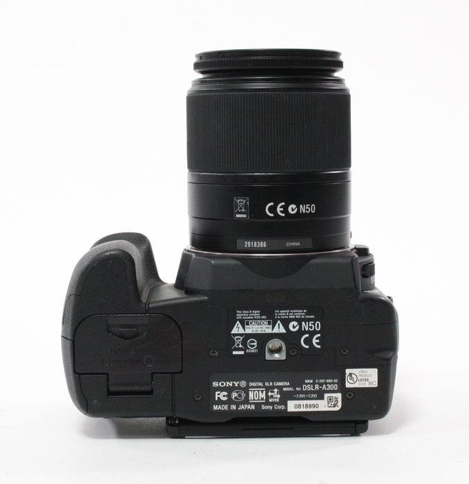 Sony A300 with 18-70mm f/3.5-5.6 Lens.