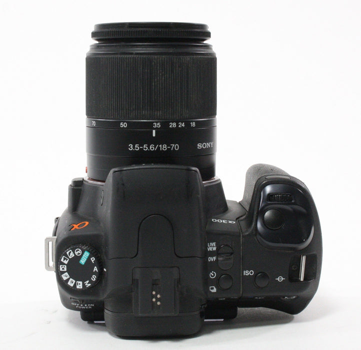 Sony A300 with 18-70mm f/3.5-5.6 Lens.
