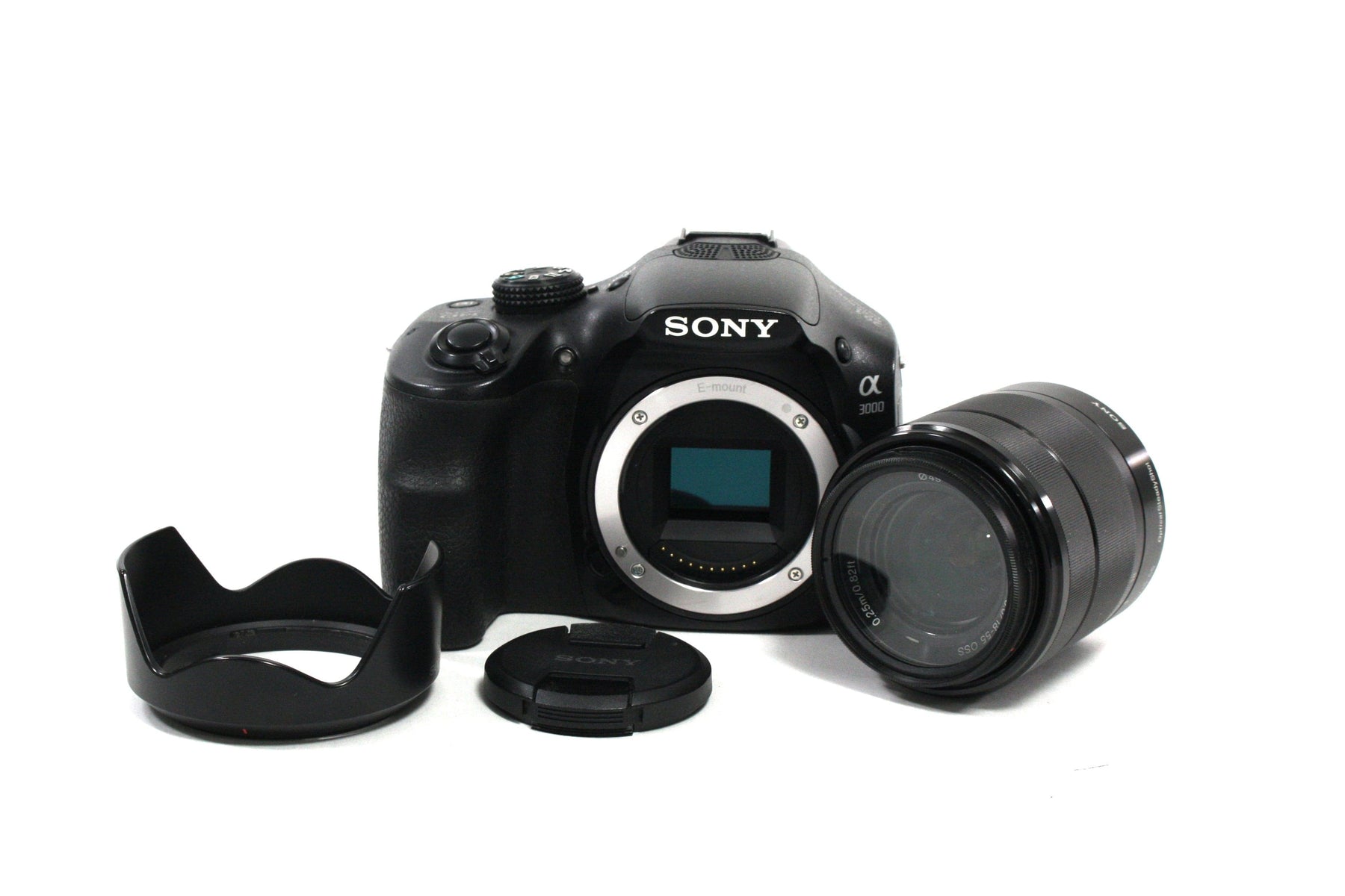 Sony a3000 Mirrorless Digital Camera with 18-35mm f/3.5-5.6 Shutter Count 3,051