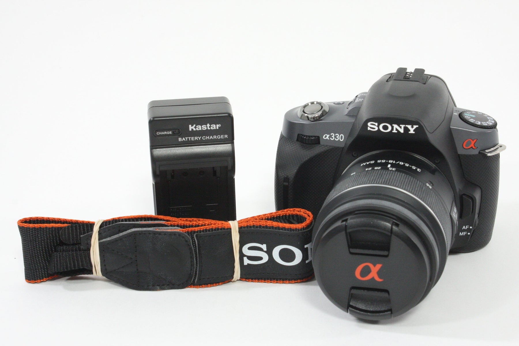 Sony a330 with 18-55mm f/3.5-5.6 Lens - Shutter Count 338
