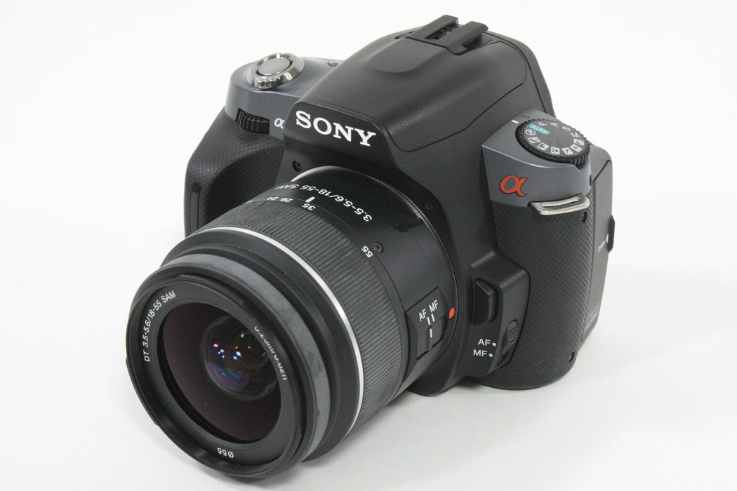Sony a330 with 18-55mm f/3.5-5.6 Lens - Shutter Count 338