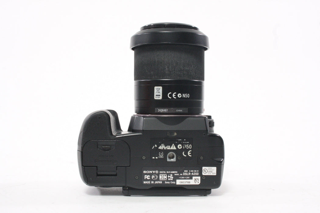 Sony a350 DSLR Camera with 18-70mm f/3.5-5.6 DT Lens A Mount Shutter Count N/A