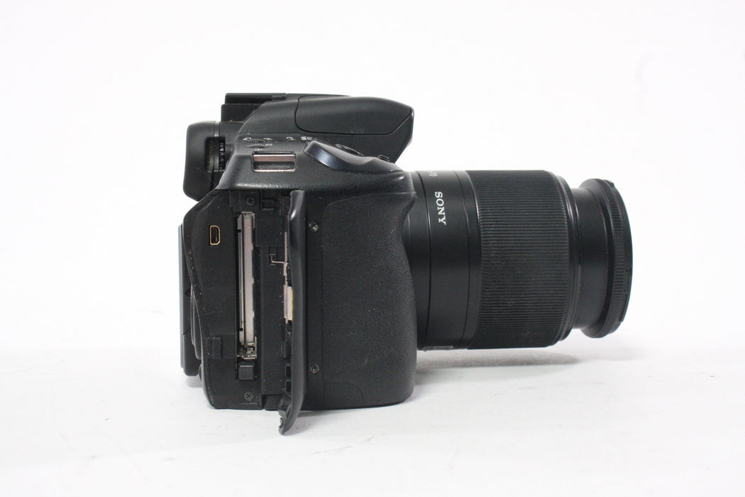 Sony a350 DSLR Camera with 18-70mm f/3.5-5.6 DT Lens A Mount Shutter Count N/A