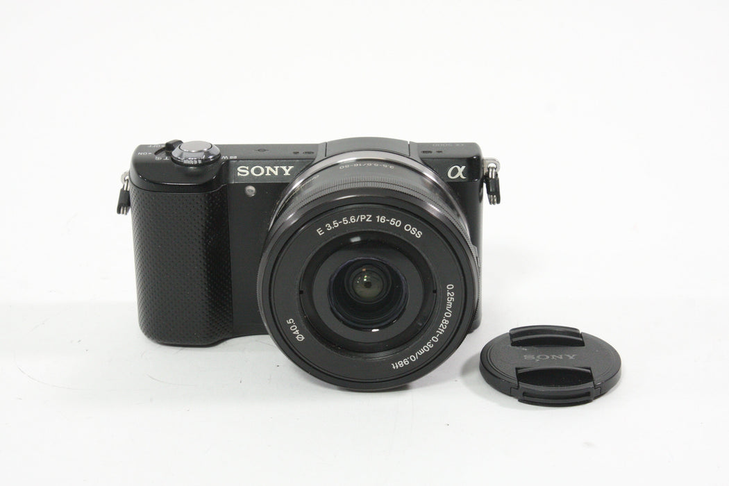 Sony a5000 with E 16-50mm F3.5-5.6/PZ OSS - Shutter Count 4418