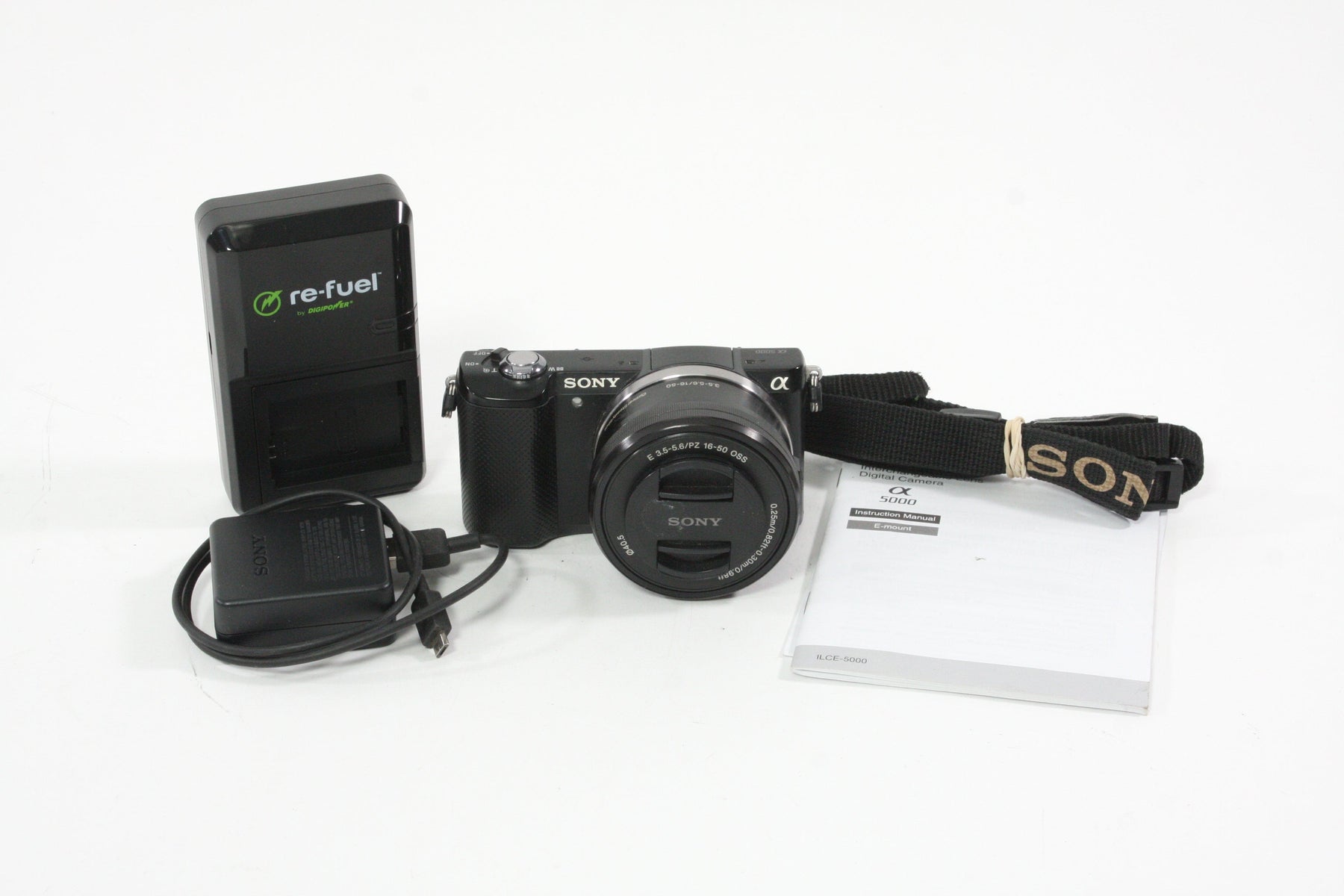 Sony a5000 with E 16-50mm F3.5-5.6/PZ OSS - Shutter Count 4418