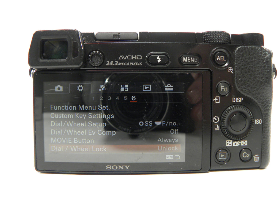 Sony a6000 24.3mp Digital Mirrorless Camera Body Only Shutter Ct. 16,840
