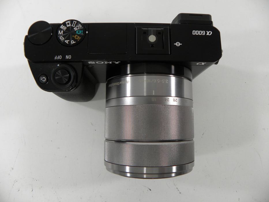 Sony a6000 24.3mp Digital Mirrorless Camera w/E 18-55 OSS Sutter Ct. 845