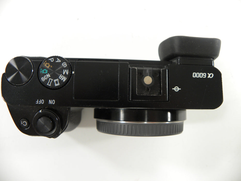 Sony a6000 24.3mp Digital Mirrorless E Mount Body Only Shutter Ct. 36,285