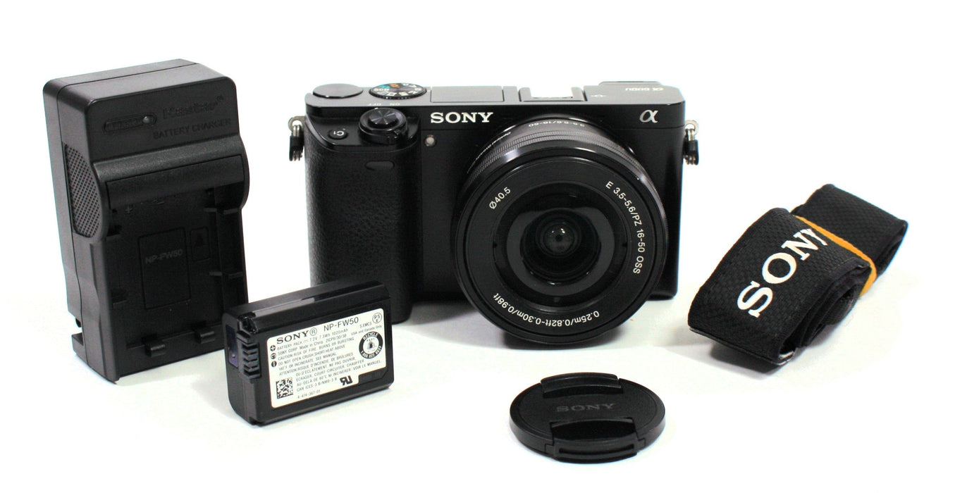 Sony a6000 Digital Camera with 16-50mm f/3.5-5.6 lens