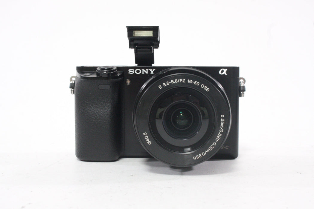 Sony a6000 Digital Camera with 16-50mm f/3.5-5.6 PZ OSS E Lens with Shutter Count 1,065