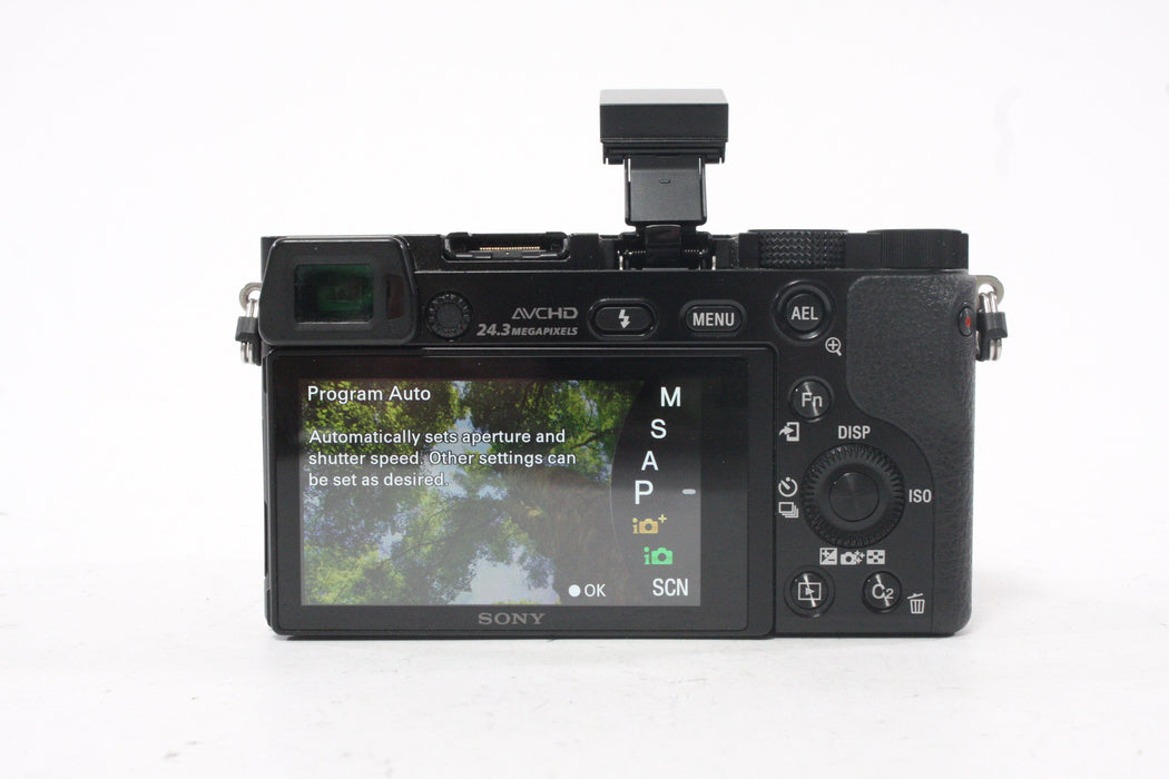 Sony a6000 Digital Camera with 16-50mm f/3.5-5.6 PZ OSS E Lens with Shutter Count 1,065