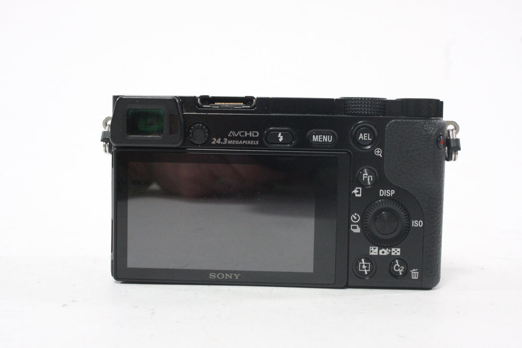 Sony a6000 Digital Camera with 16-50mm f/3.5-5.6 PZ OSS E Lens with Shutter Count 1,065