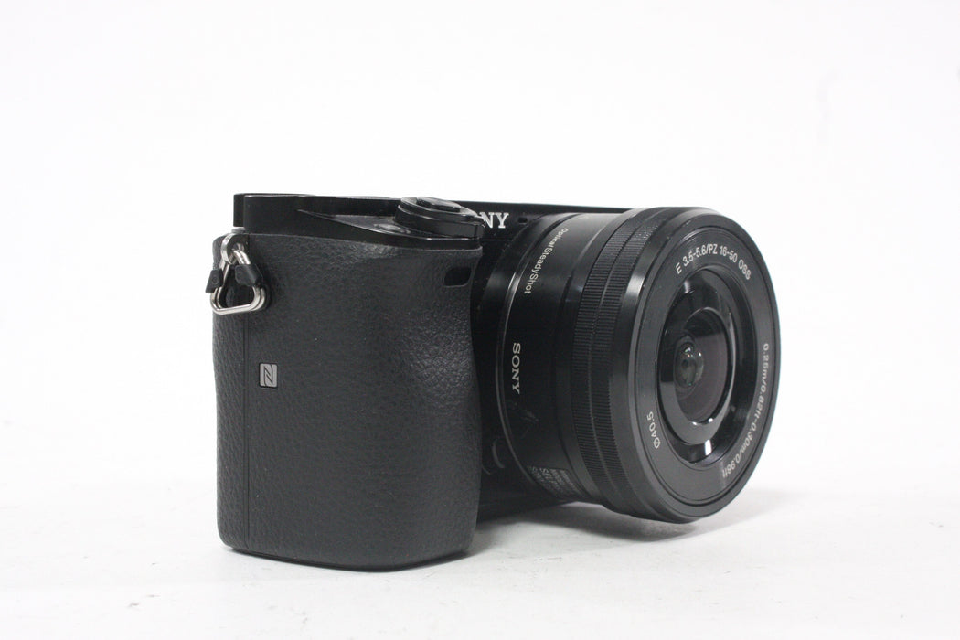 Sony a6000 Digital Camera with 16-50mm f/3.5-5.6 PZ OSS E Lens with Shutter Count 1,065