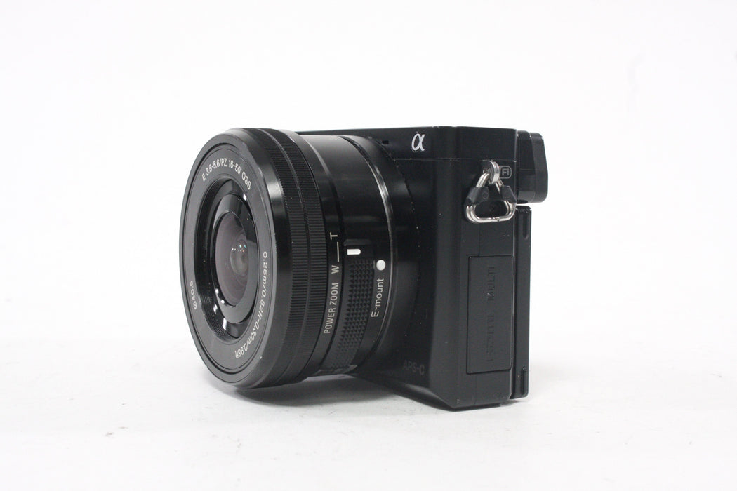 Sony a6000 Digital Camera with 16-50mm f/3.5-5.6 PZ OSS E Lens with Shutter Count 1,065
