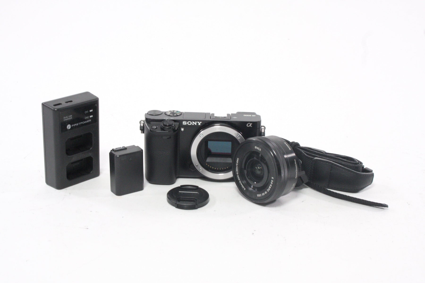 Sony a6000 Digital Camera with 16-50mm f/3.5-5.6 PZ OSS E Lens with Shutter Count 1,065