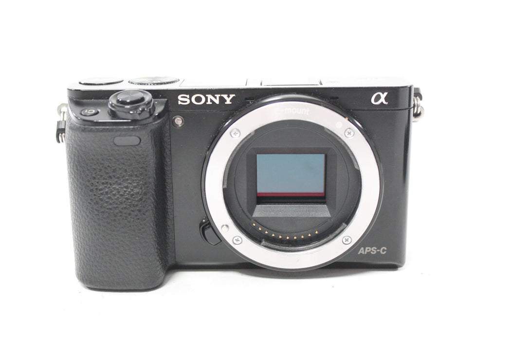 Sony A6000 Digital Mirrorless Camera Body with Shutter Count 63,455