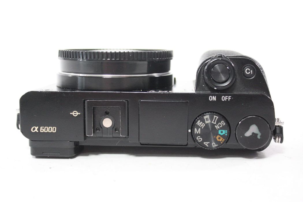 Sony A6000 Digital Mirrorless Camera Body with Shutter Count 63,455