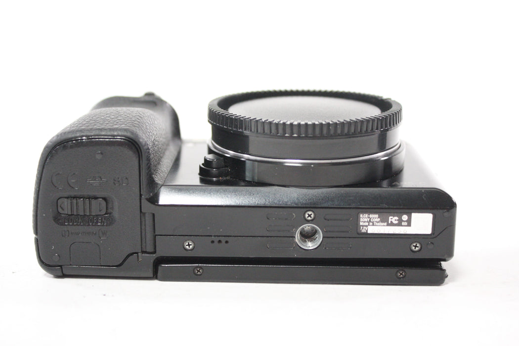 Sony A6000 Digital Mirrorless Camera Body with Shutter Count 63,455