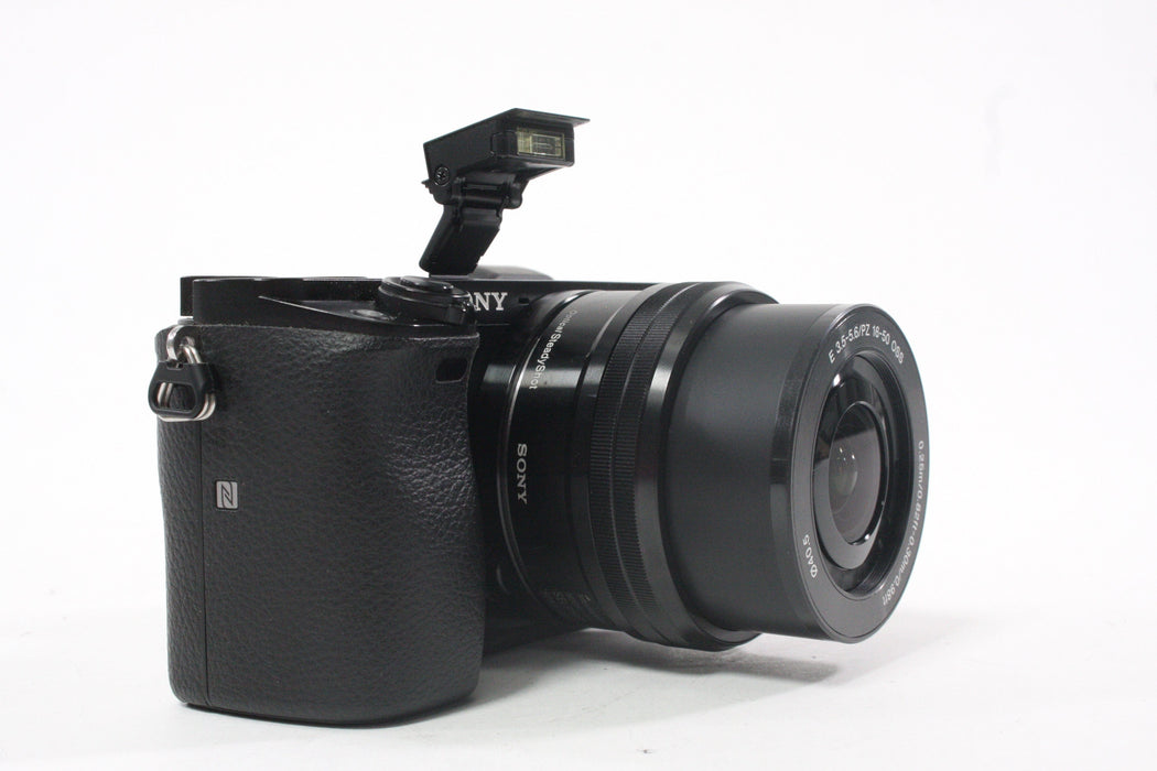 Sony A6000 Mirrorless Digital Camera with 16-50mm f/3.5-5.6 PZ OSS Lens with Shutter Count 7,211
