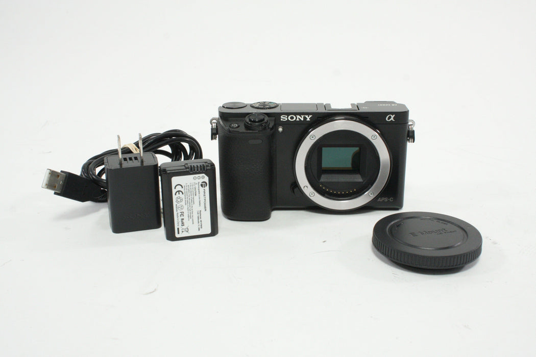 Sony a6000 Mirrorless Digital Camera with Shutter Count 16,830