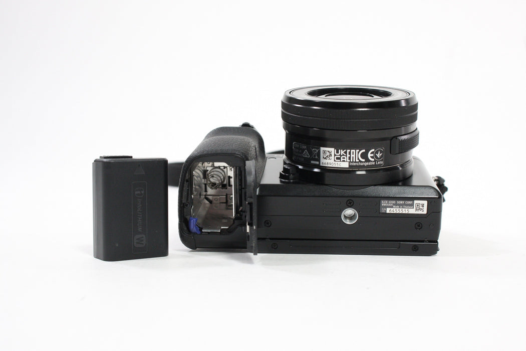 Sony a6100 Digital Mirrorless Camera with 16-50mm f/3.5-5.6 Lens