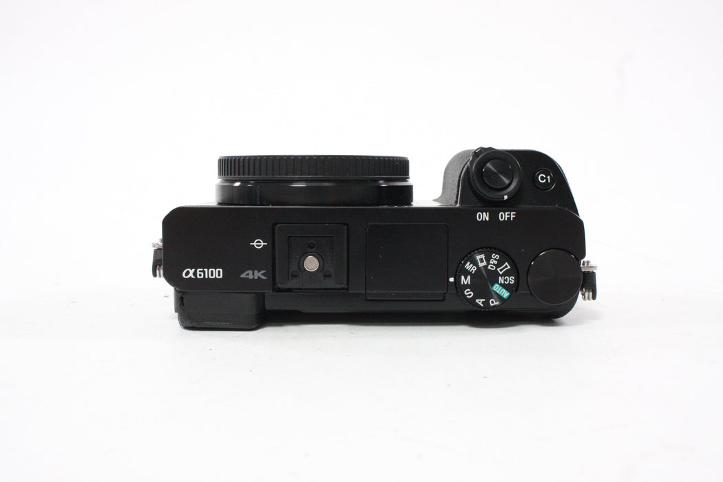 Sony a6100 Digital Mirrorless Camera with Shutter Count ONLY 341 AS-IS