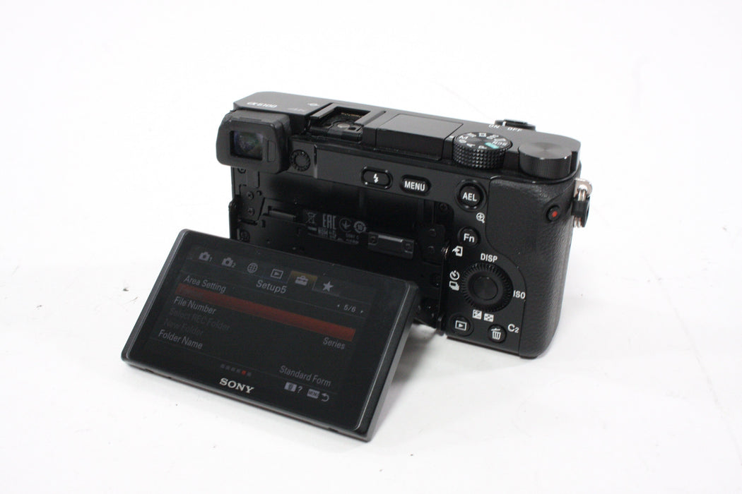 Sony a6100 Digital Mirrorless Camera with Shutter Count ONLY 341 AS-IS