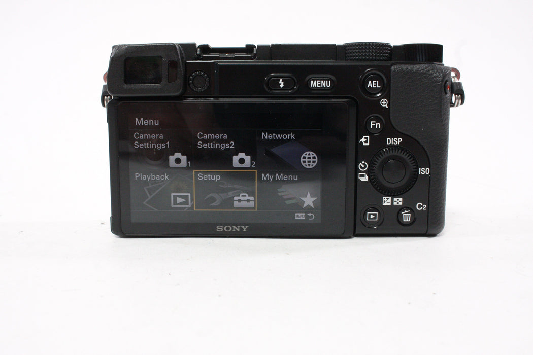 Sony a6100 Digital Mirrorless Camera with Shutter Count ONLY 341 AS-IS