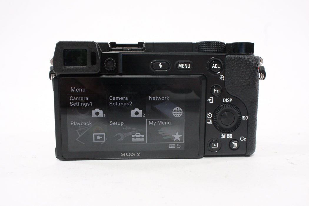 Sony a6100 Digital Mirrorless with 16-50mm f/3.5-5.6 OSS PZ Lens Shutter Count 3,460