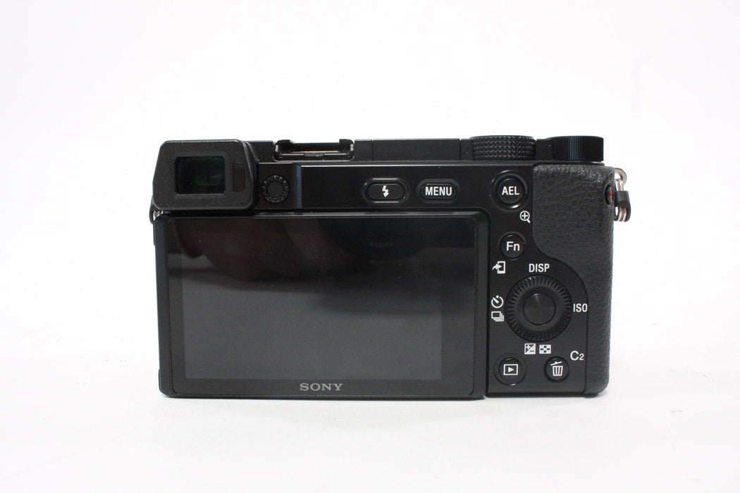 Sony a6100 Digital Mirrorless with 16-50mm f/3.5-5.6 OSS PZ Lens Shutter Count 3,460