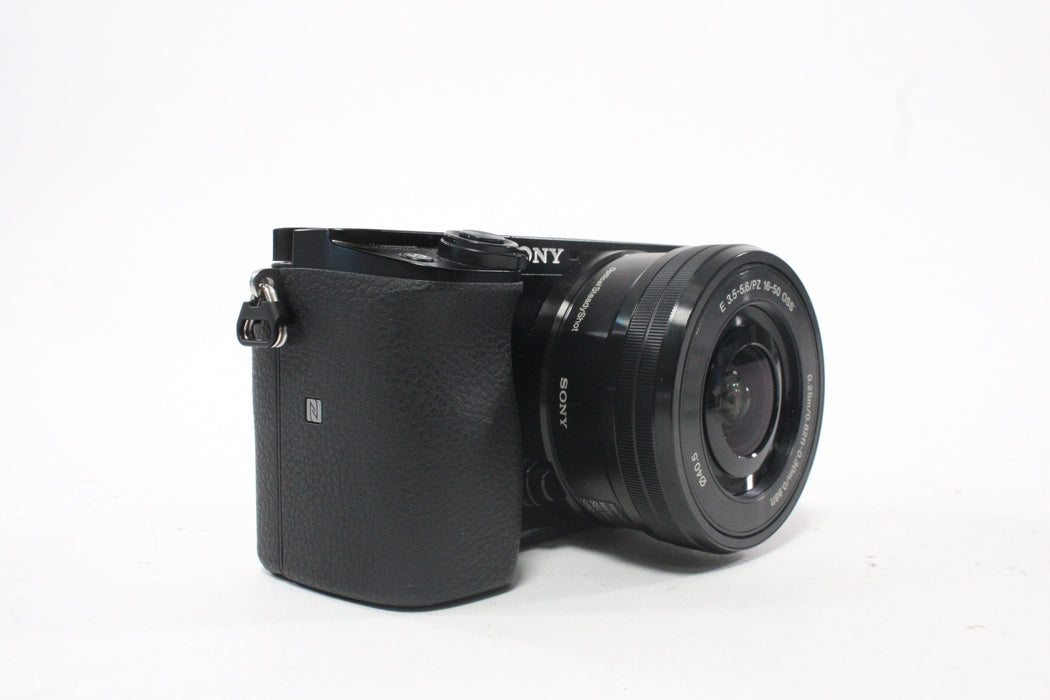 Sony a6100 Digital Mirrorless with 16-50mm f/3.5-5.6 OSS PZ Lens Shutter Count 3,460
