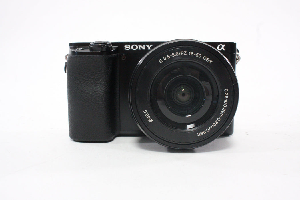 Sony a6100 Digital Mirrorless with 16-50mm f/3.5-5.6 OSS PZ Lens Shutter Count 3,460