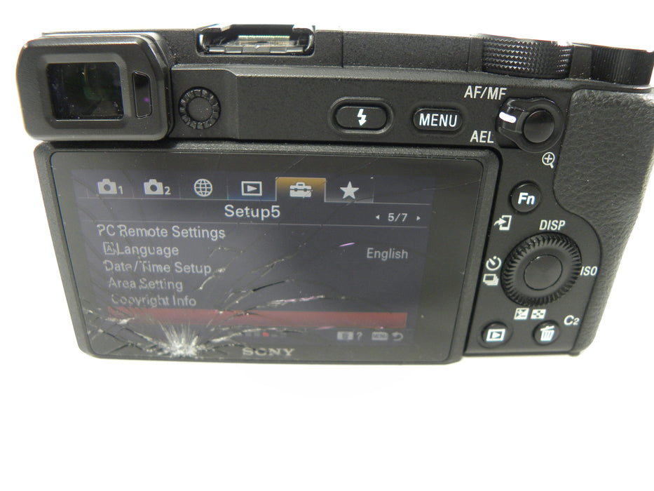 Sony a6400 24mp Digital Mirrorless camera body only Shuttery Ct. 11,921 (Parts)