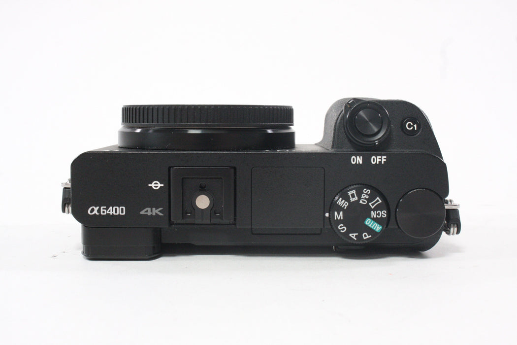 Sony a6400 Digital Mirrorless Camera Body with a Shutter Count 1,692