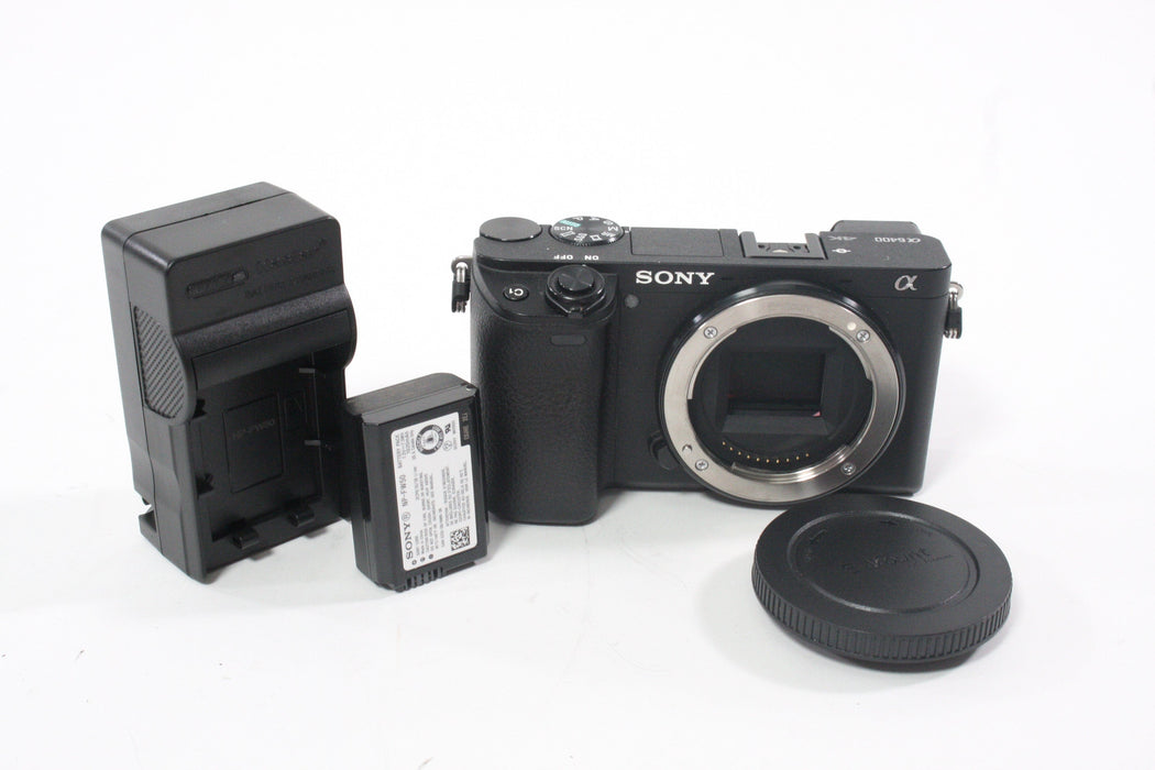 Sony a6400 Digital Mirrorless Camera Body with a Shutter Count 1,692