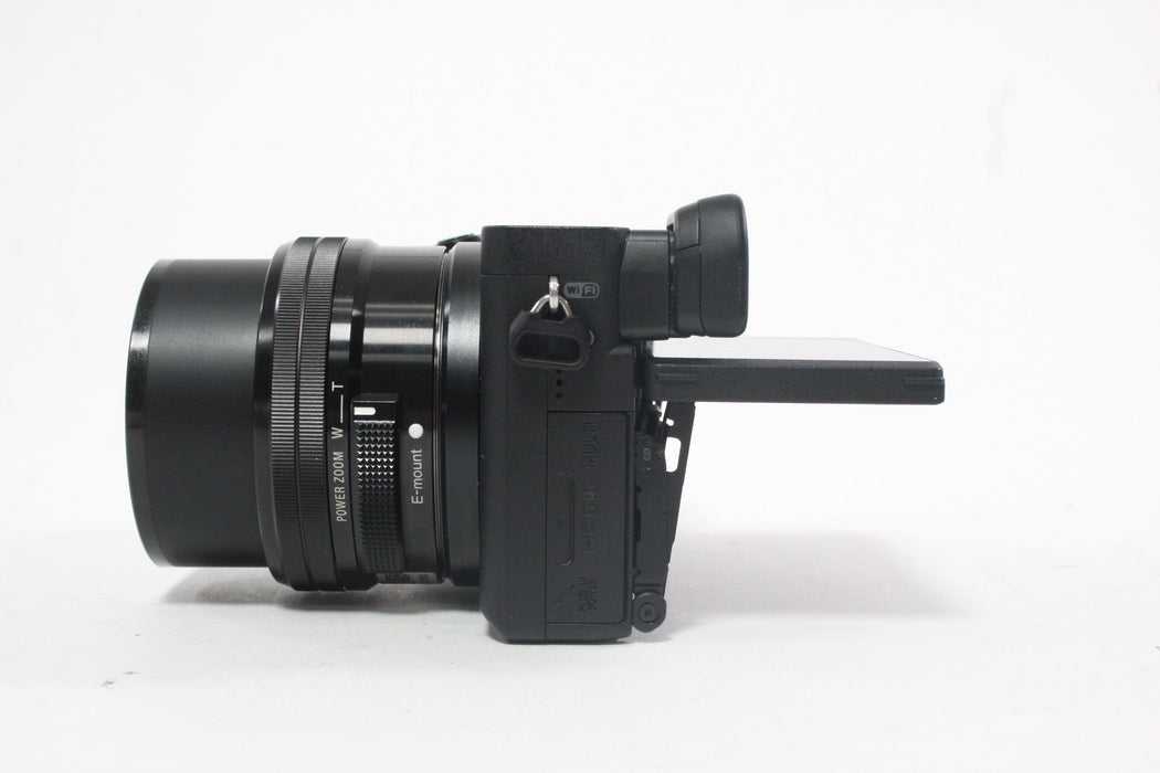 Sony a6400 Digital Mirrorless Camera with 16-50mm f/3.5-5.6 PZ Lens with Shutter Count 7,538