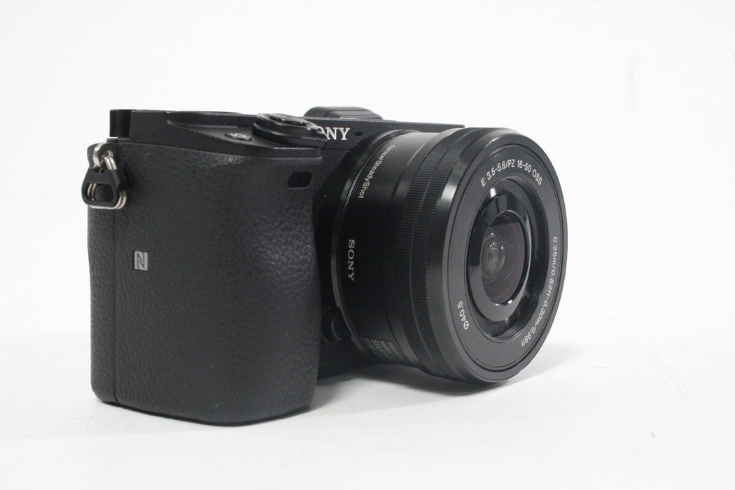 Sony a6400 Digital Mirrorless Camera with 16-50mm f/3.5-5.6 PZ Lens with Shutter Count 7,538