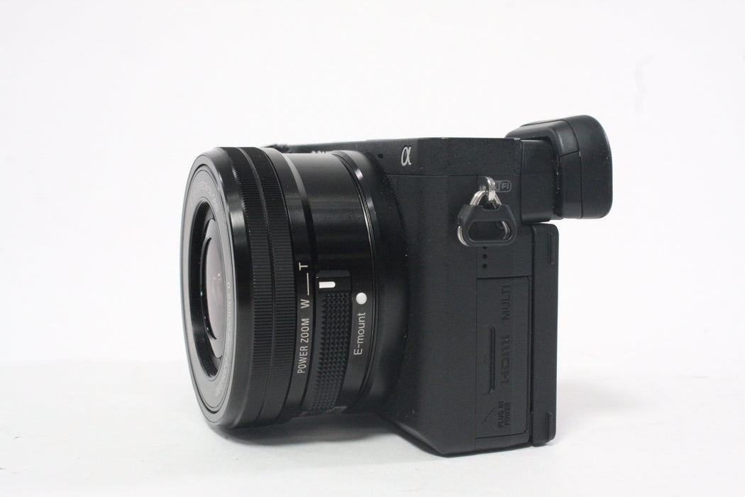 Sony a6400 Digital Mirrorless Camera with 16-50mm f/3.5-5.6 PZ Lens with Shutter Count 7,538