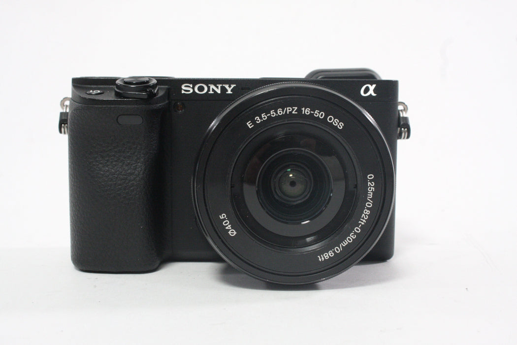 Sony a6400 Digital Mirrorless Camera with 16-50mm f/3.5-5.6 PZ Lens with Shutter Count 7,538