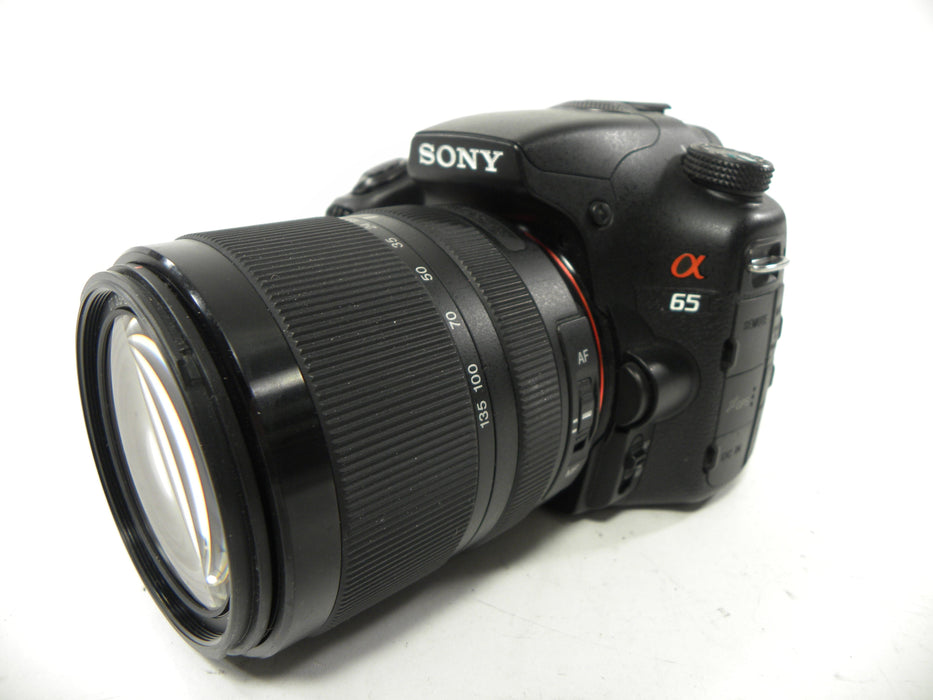 Sony a65 24.3mp Digital SLR w/ DT 18-135mm f3.5-5.6 A Mount