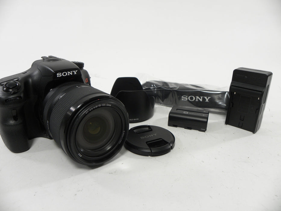 Sony a65 24.3mp Digital SLR w/ DT 18-135mm f3.5-5.6 A Mount