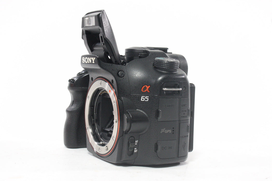 Sony a65 Digital Mirrorless Camera Body with a Shutter Count of 77,993