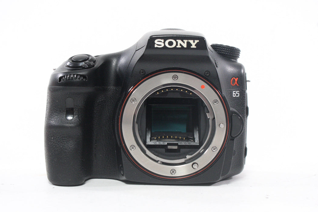 Sony a65 Digital Mirrorless Camera Body with a Shutter Count of 77,993